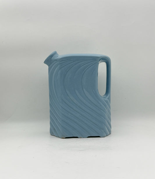 1930's Cornflower Blue Ceramic Refrigerator Jug