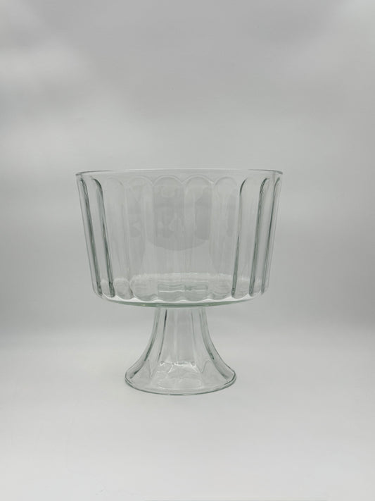 Glass Trifle Bowl – Classic Pedestal Design