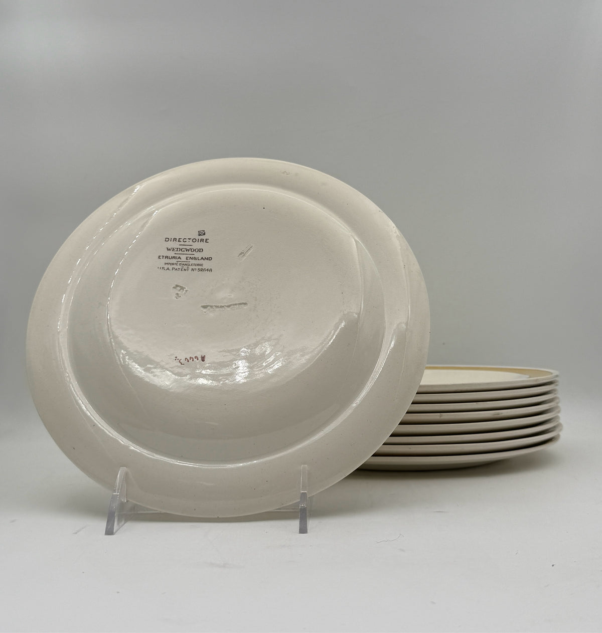 Wedgwood "Directoire" Luncheon Plates- Set Of 9