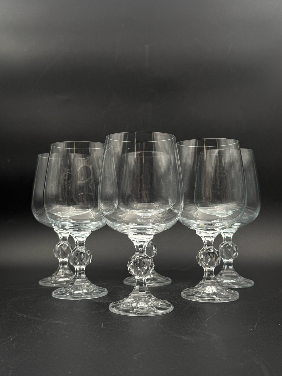 Claudia Glass Goblets- Set Of 6