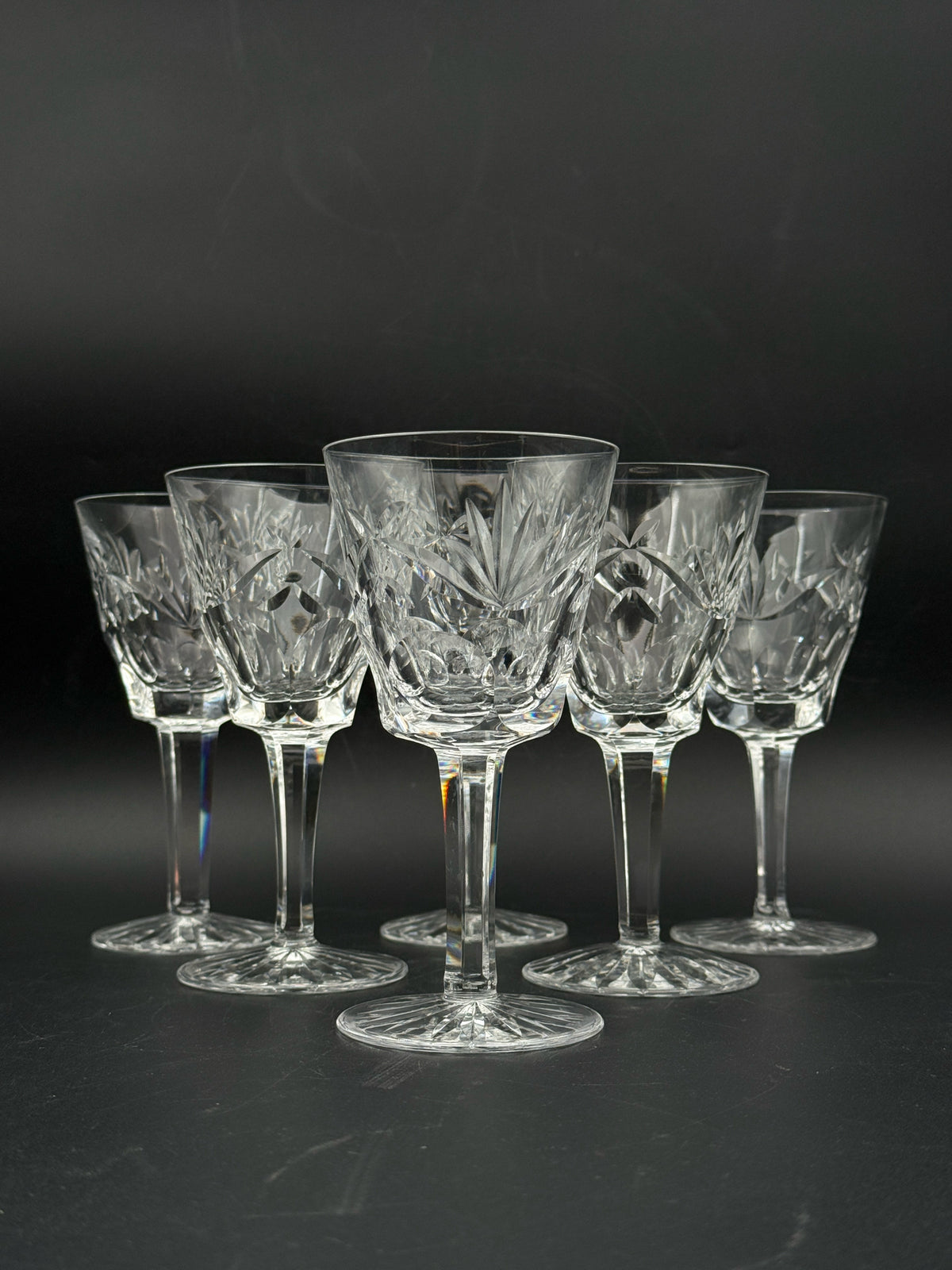 Waterford Ashling Wine Glasses- Set Of 6