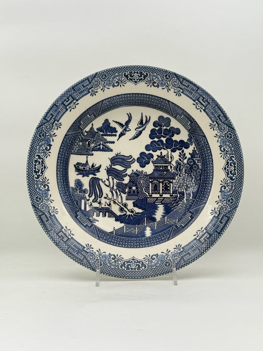 Blue Willow Round Serving Bowl By Churchill