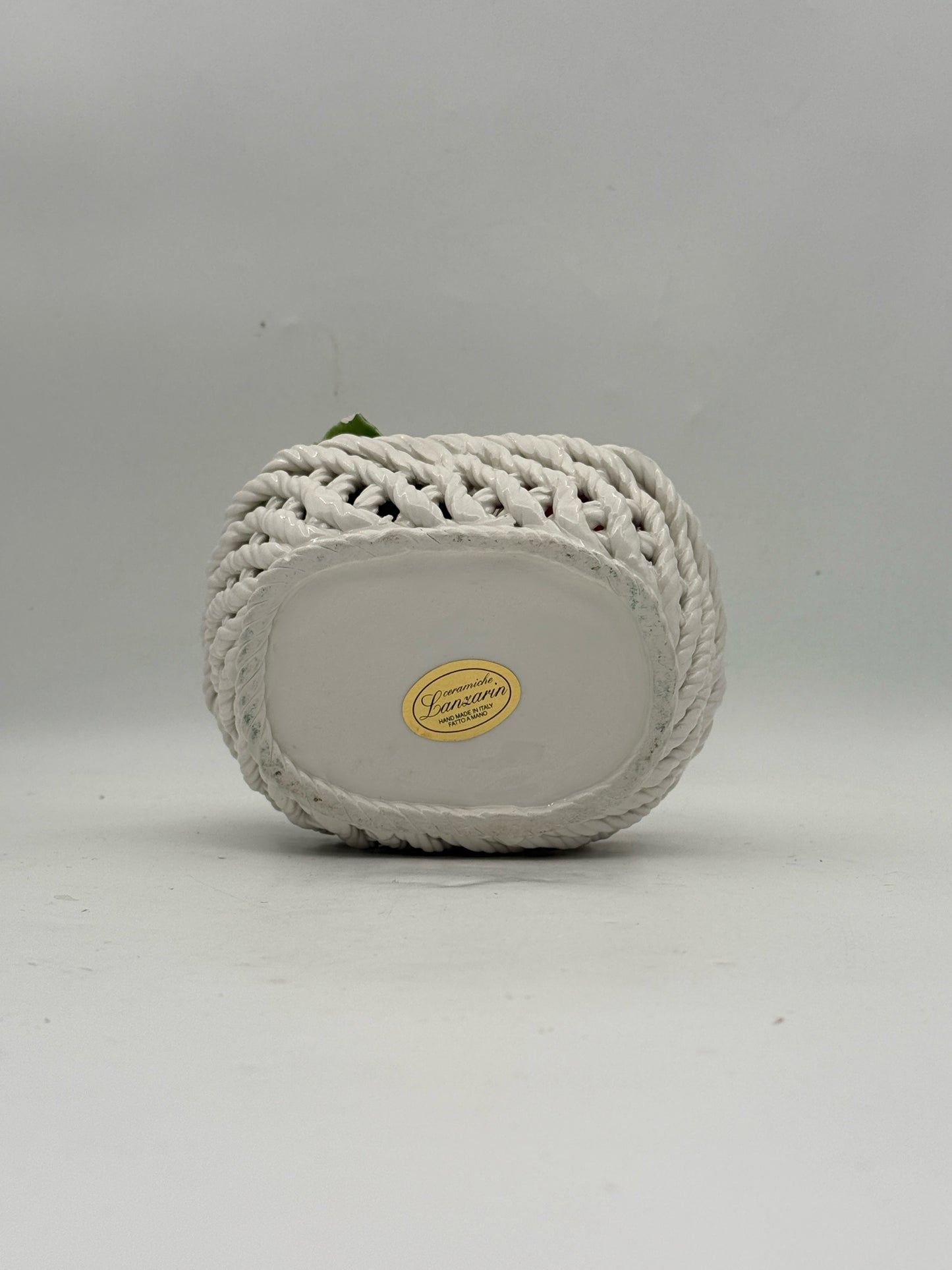 Italian Ceramic Fruit Basket