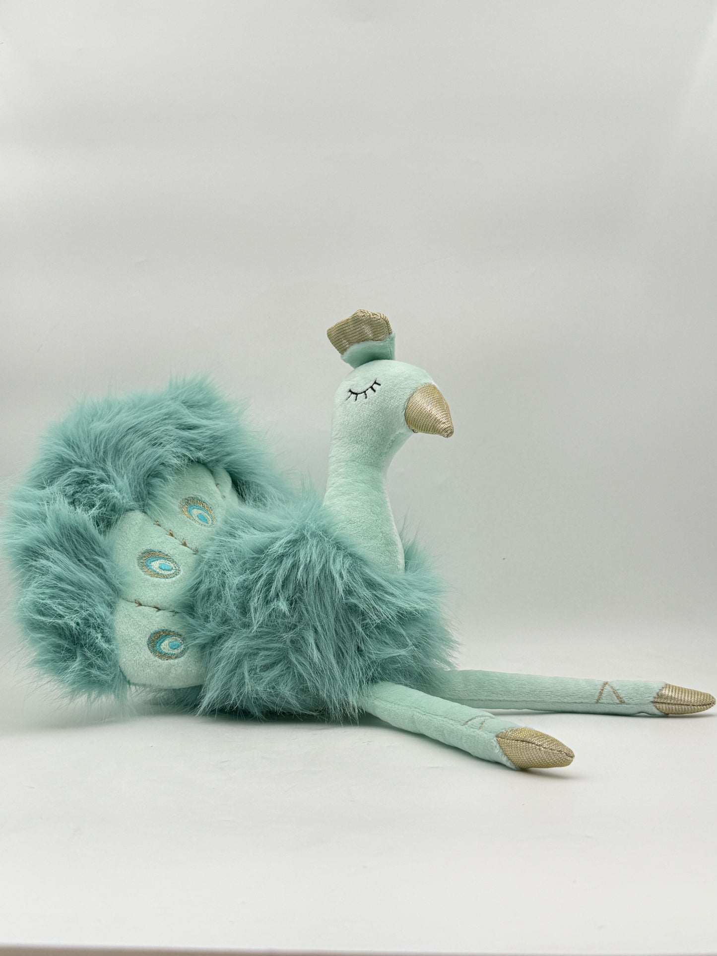 Pia The Peacock Blue Plush