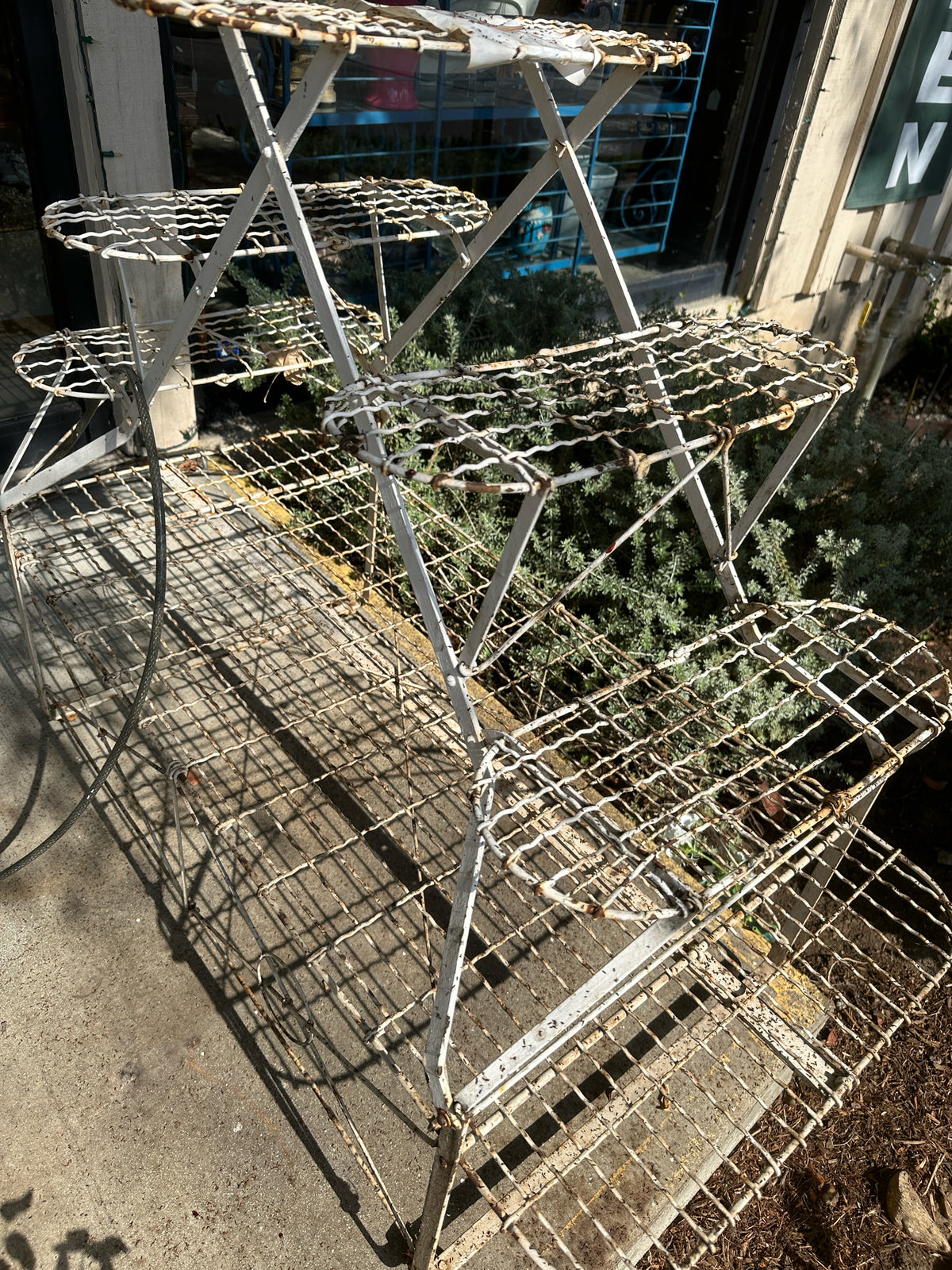 Antique Plant Stand - In Store Pick Up Only