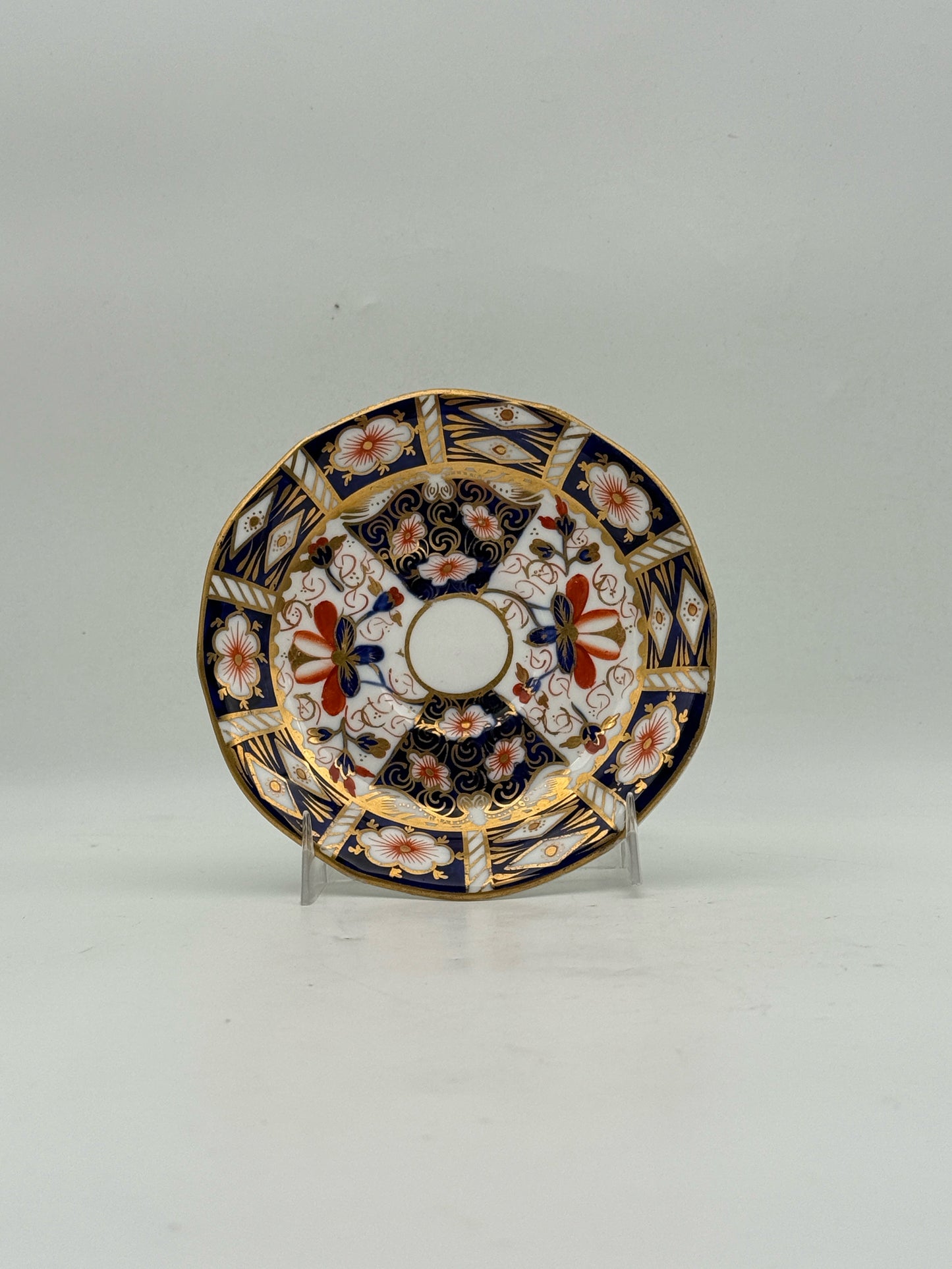 Royal Crown Derby Traditional Imari Teacups And Saucers- Set Of 2