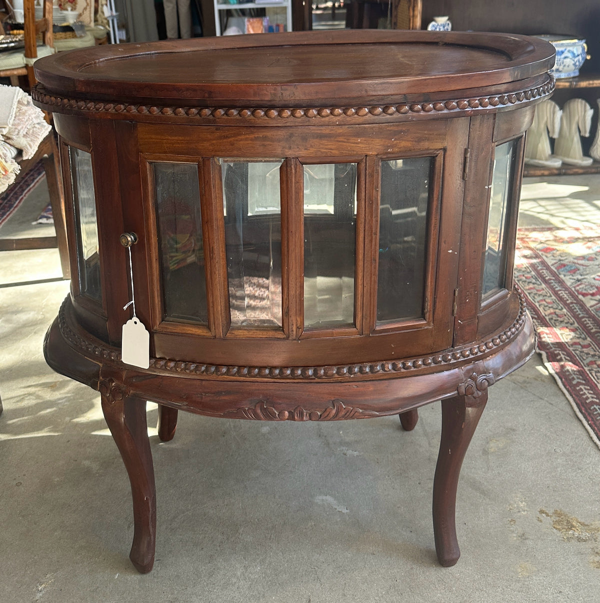 Dark Wood Cellarette - In Store Pick Up Only