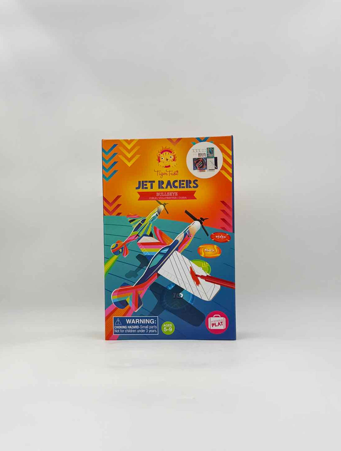 Tiger Tribe Jet Racers “Bullseye” Craft & Target Game Activity Set