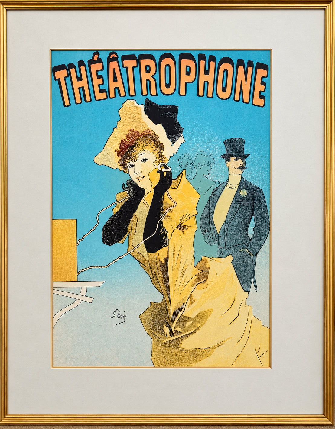 Framed Limited Edition French Advertising Poster - In Store Pick Up Only