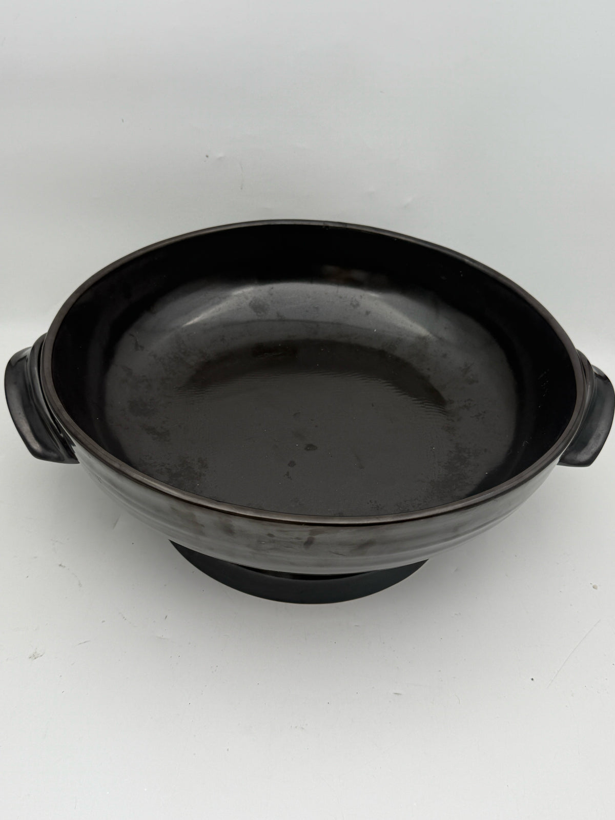 Williams Sonoma Black Serving Bowl