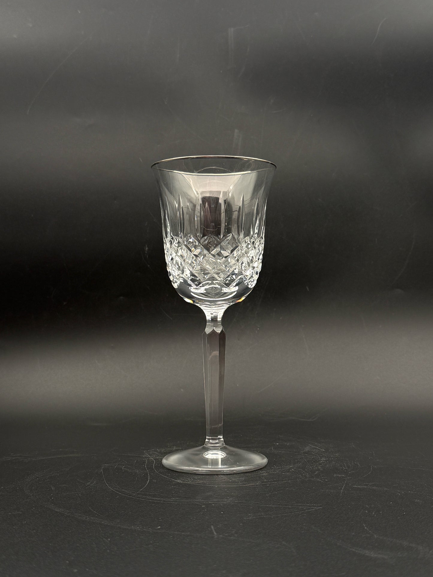 Waterford Kelsey Platinum Wine Glasses- Set Of 8