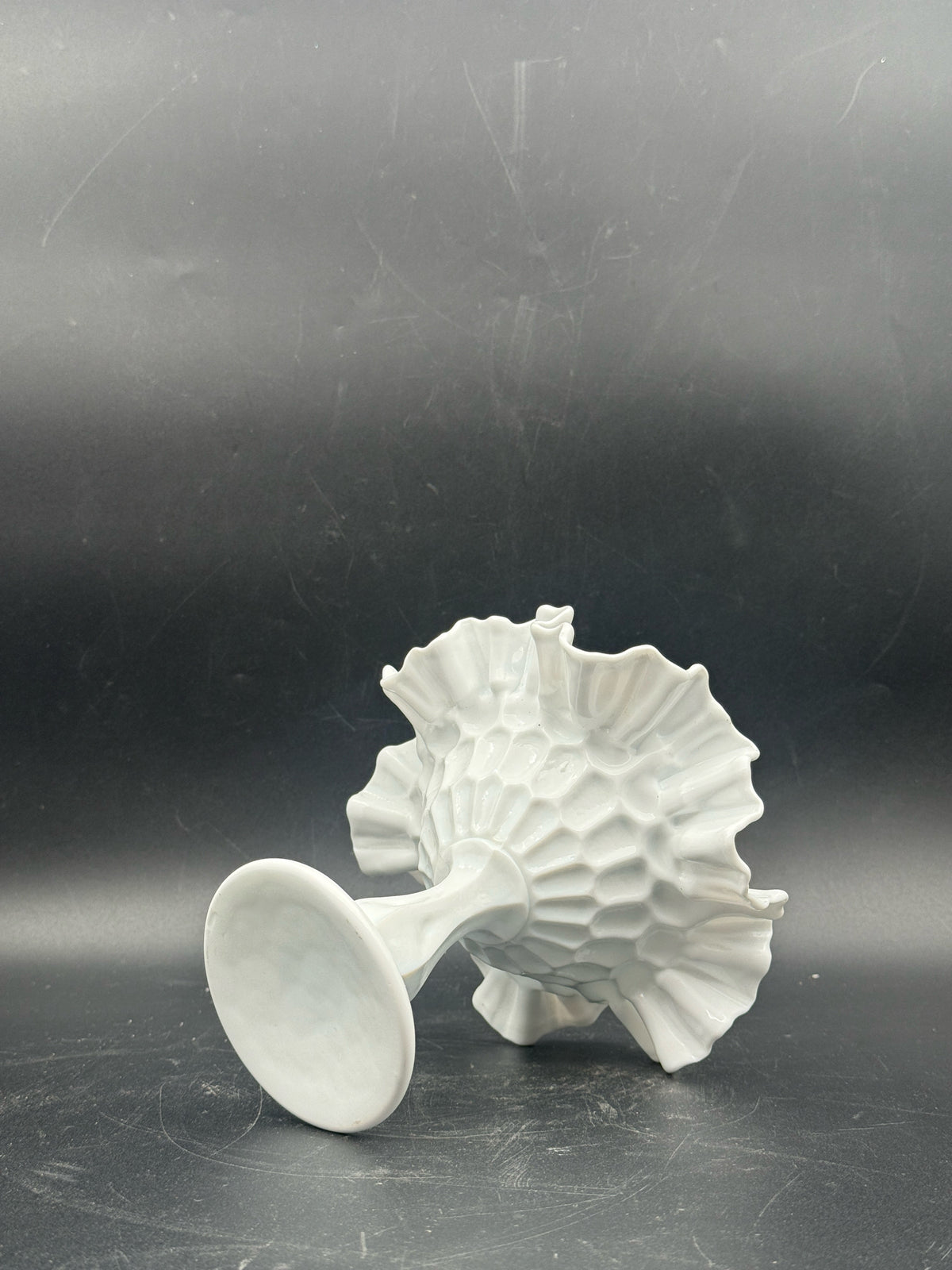 Milk Glass Candy Dish
