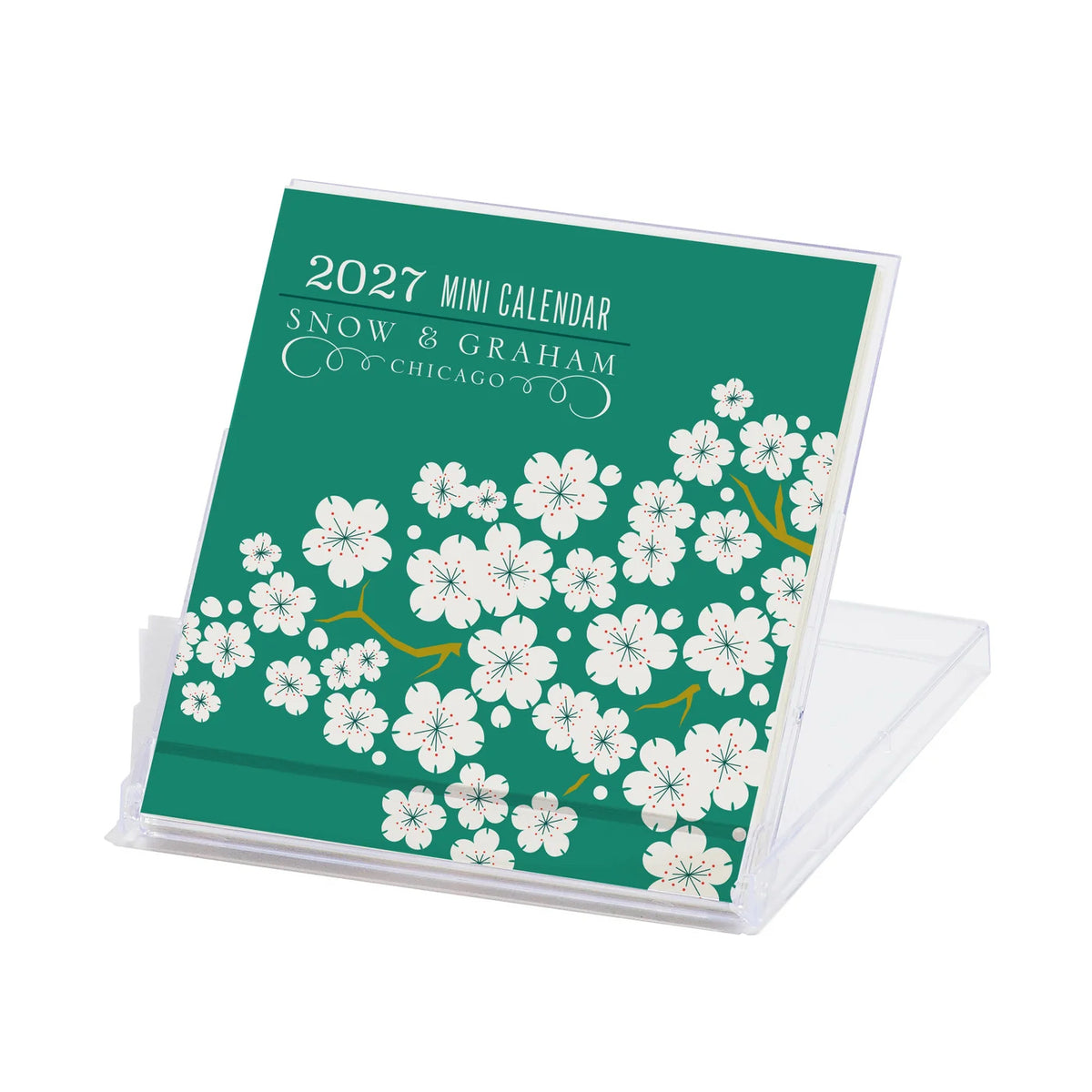 Snow & Graham 2027 Mini Desk Calendar