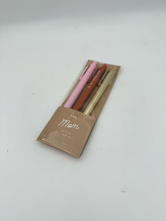 "The Mom" Jotter Gel Pen Set