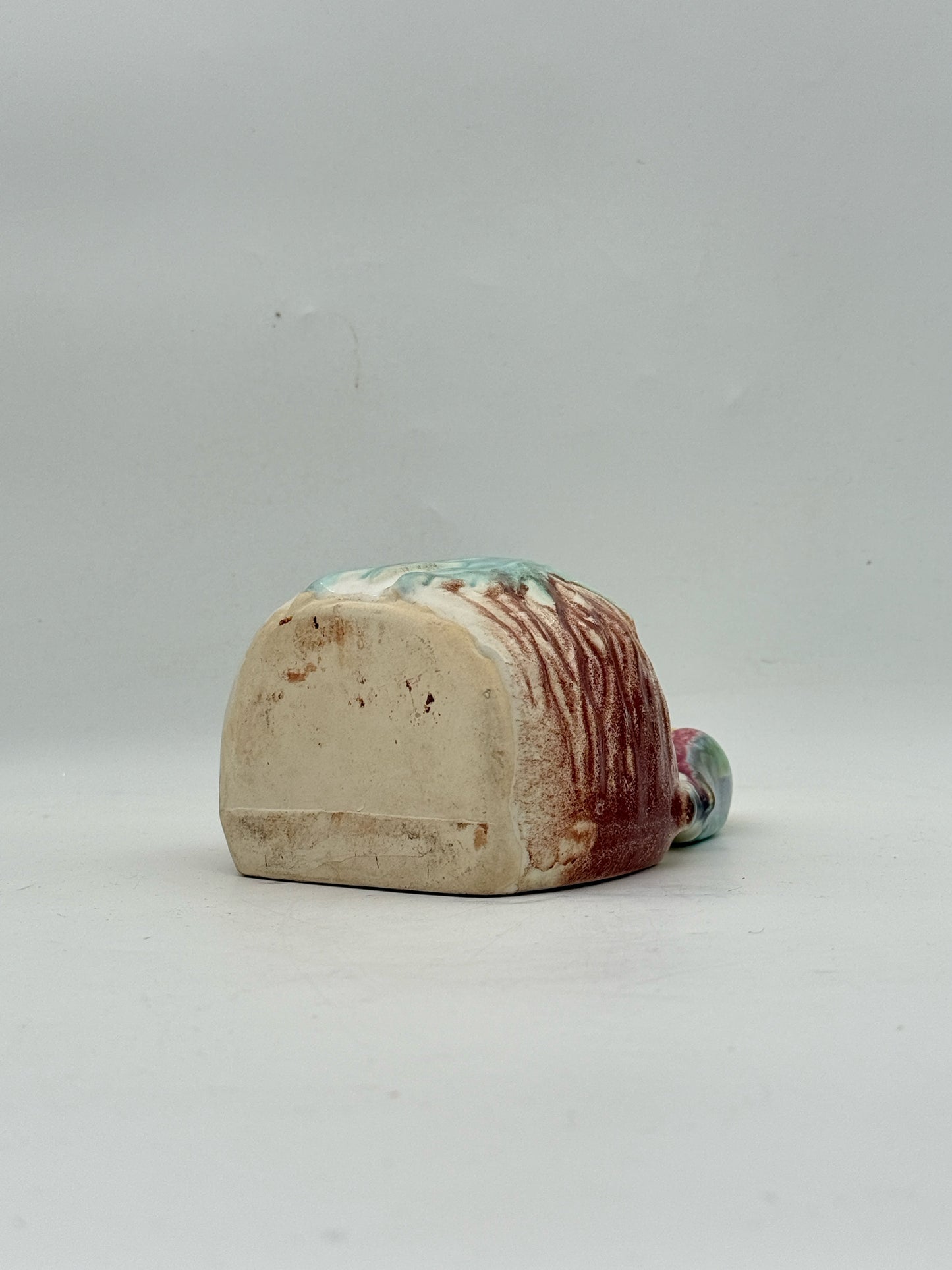 Vintage Parrot Ceramic Wall Pocket