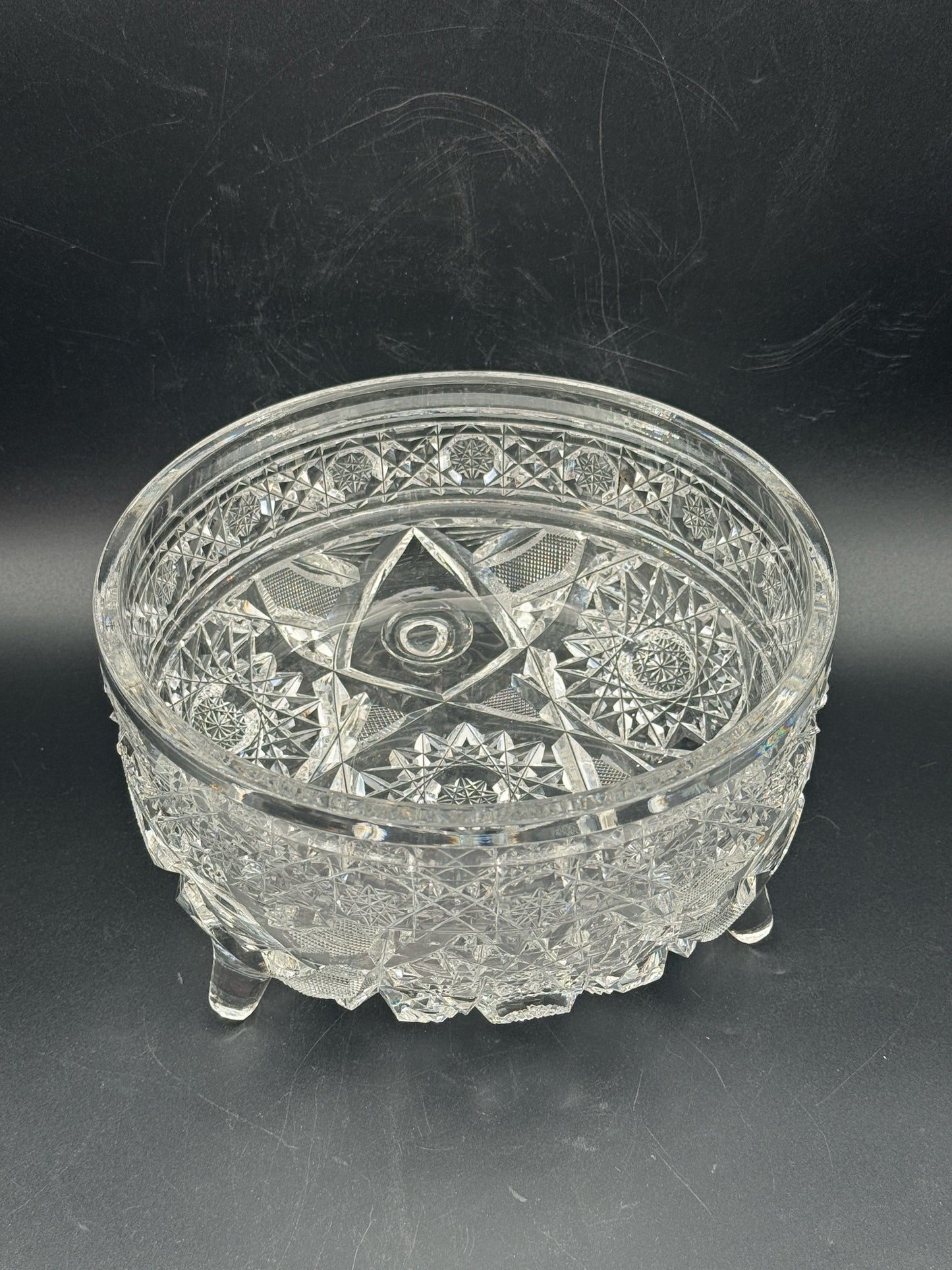 Brilliant Cut Crystal Bowl