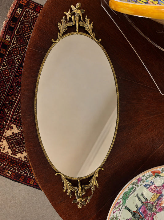 Vintage Mirror Vanity Tray