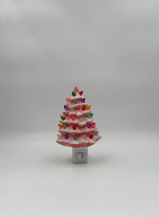 Vintage style  Pink Tree Night Light – Raz Imports