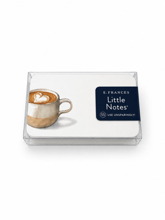 E Frances Latte Notecards