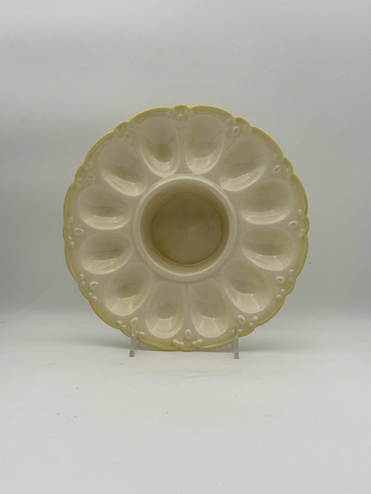 Vintage Deviled Eggs Serving Platter