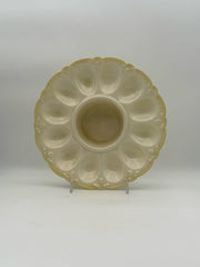 Vintage Deviled Eggs Serving Platter