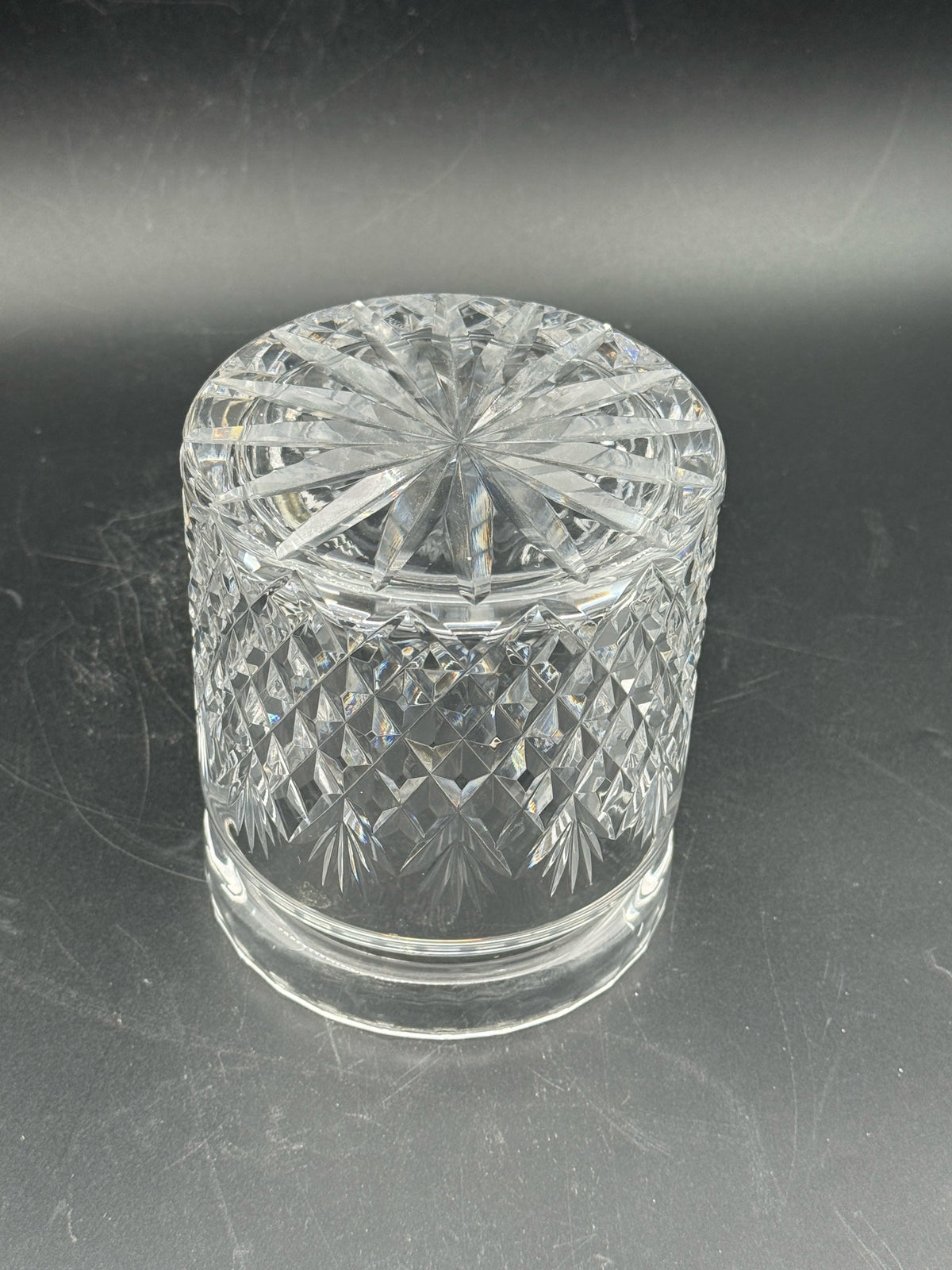 Royal Brierley Crystal Biscuit Jar
