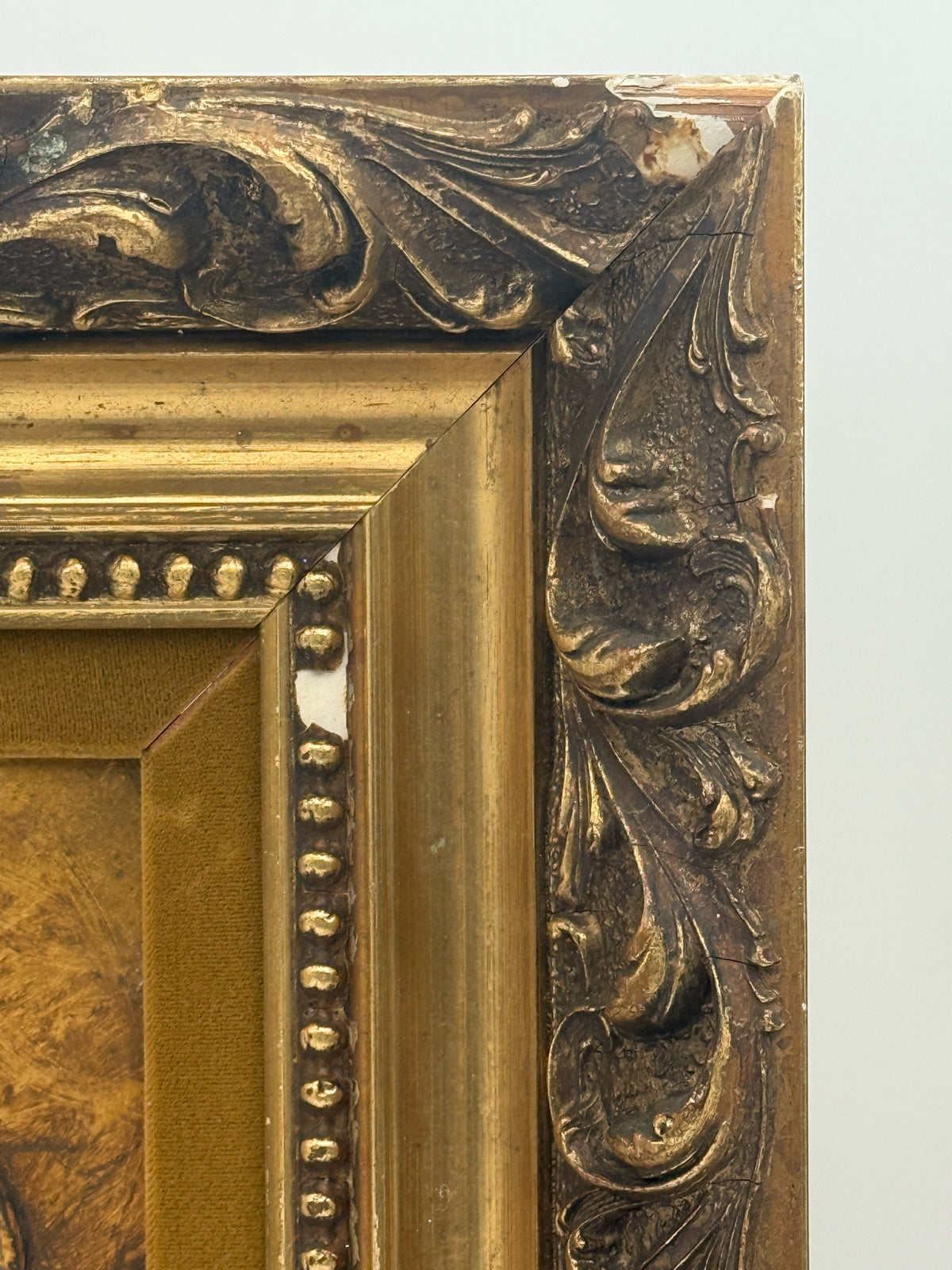 Framed Siamese Cat Oil Painting By Violet Parkhurst