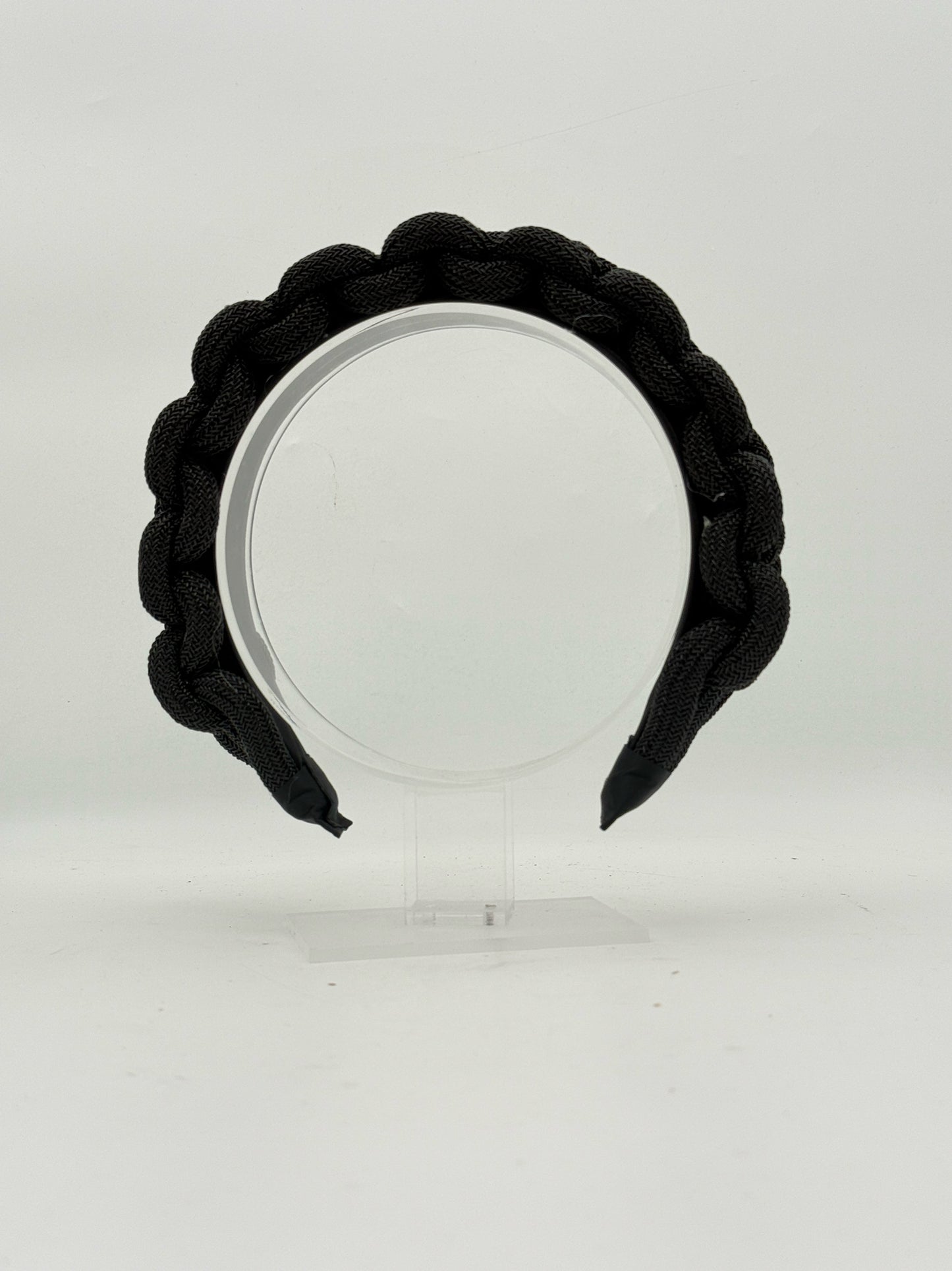 Black Braided Headband