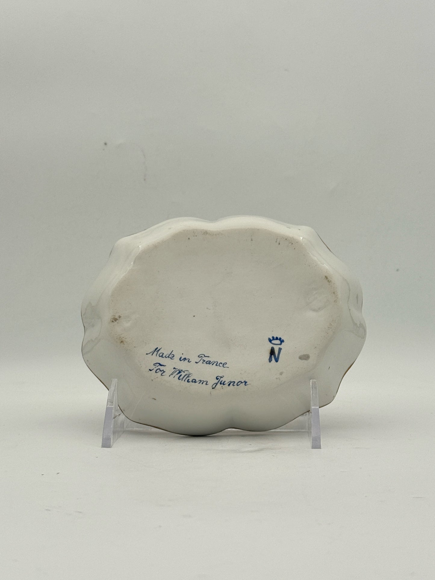 Capodimonte Cherub Trinket Dish