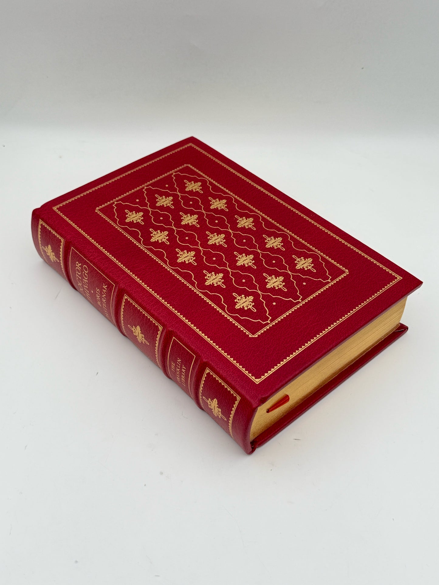 Boris Pasternak "Doctor Zhivago" Hardcover Book- Franklin Library