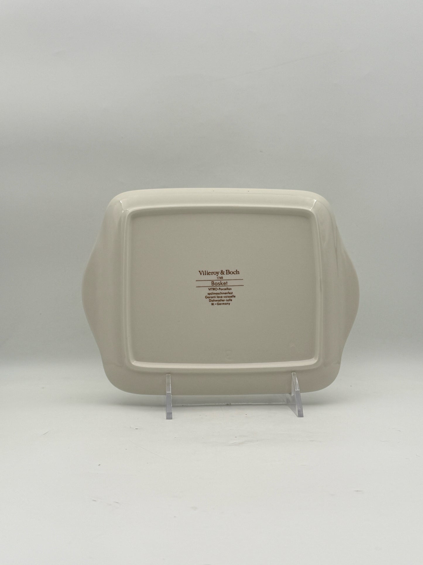Villeroy And Boch "Basket" Small Tray