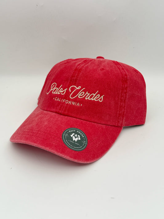 Palos Verdes Baseball Cap Red