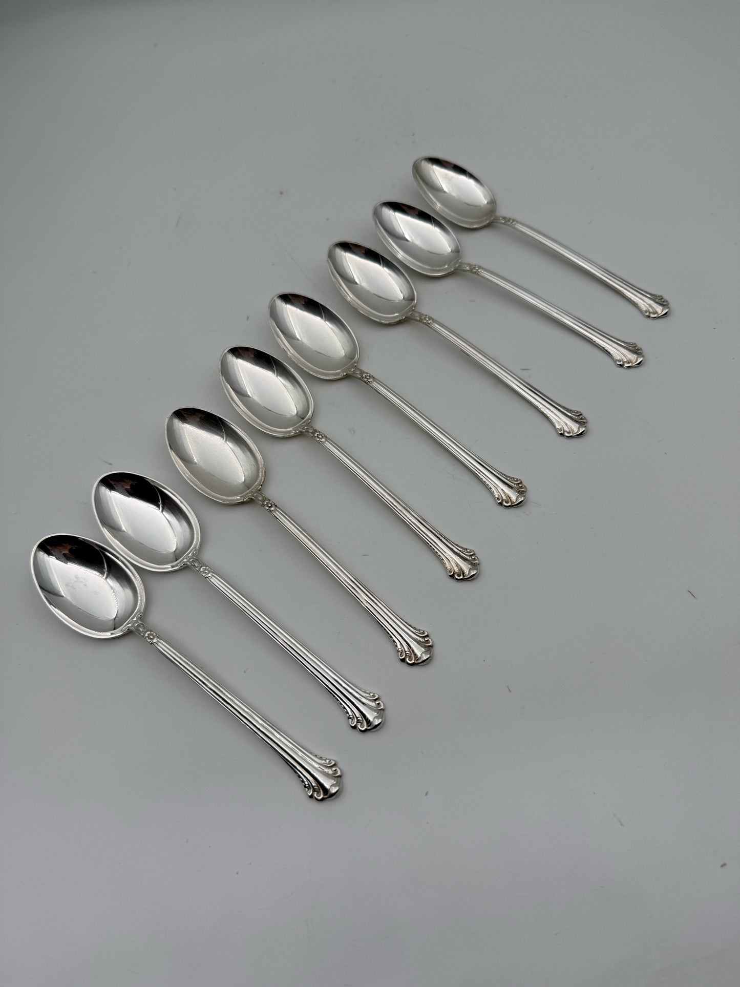 Towle "Silver Plume" Sterling Flatware Set With Box- 40 Pieces