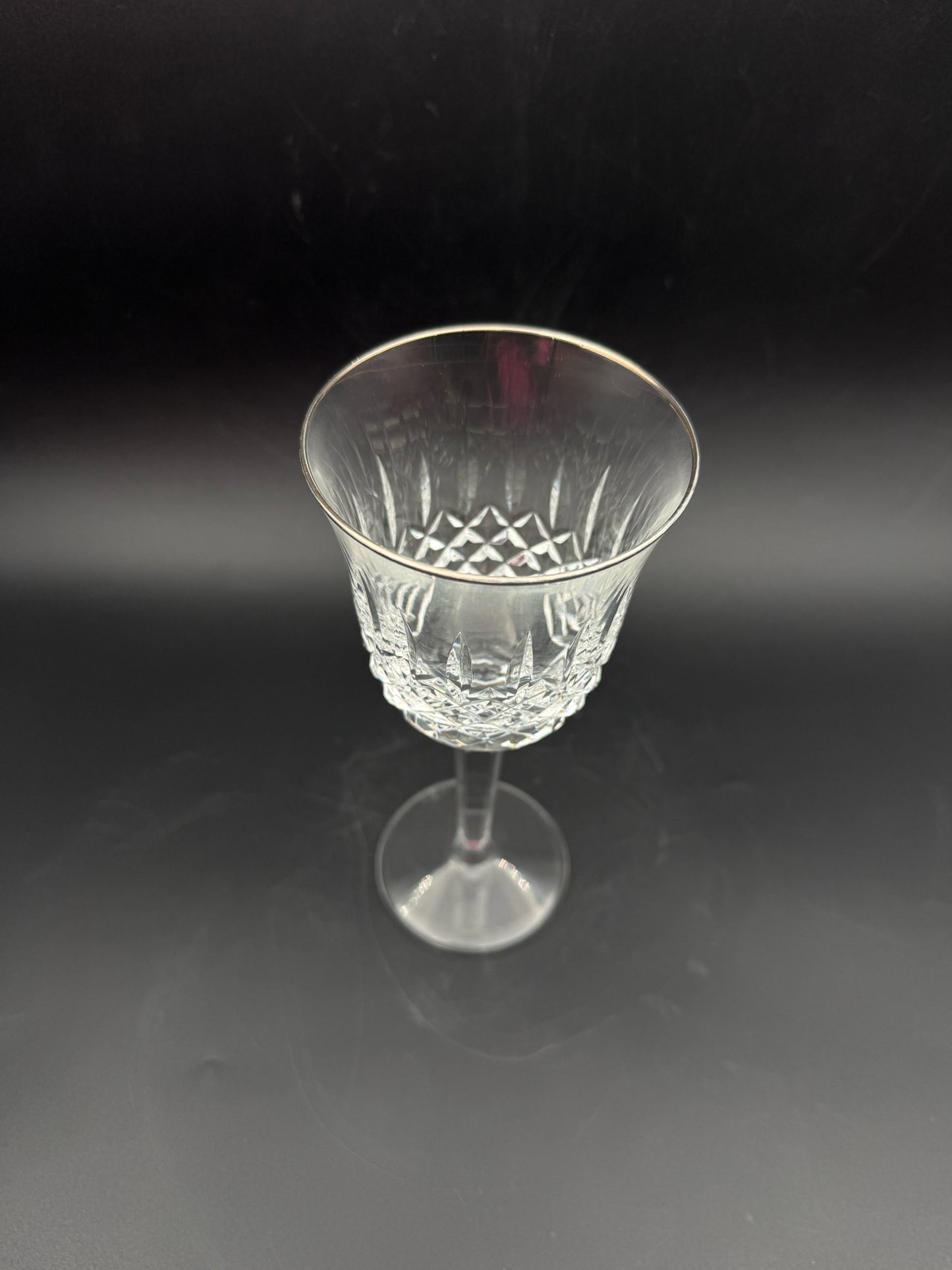 Waterford Kelsey Platinum Wine Glasses- Set Of 8