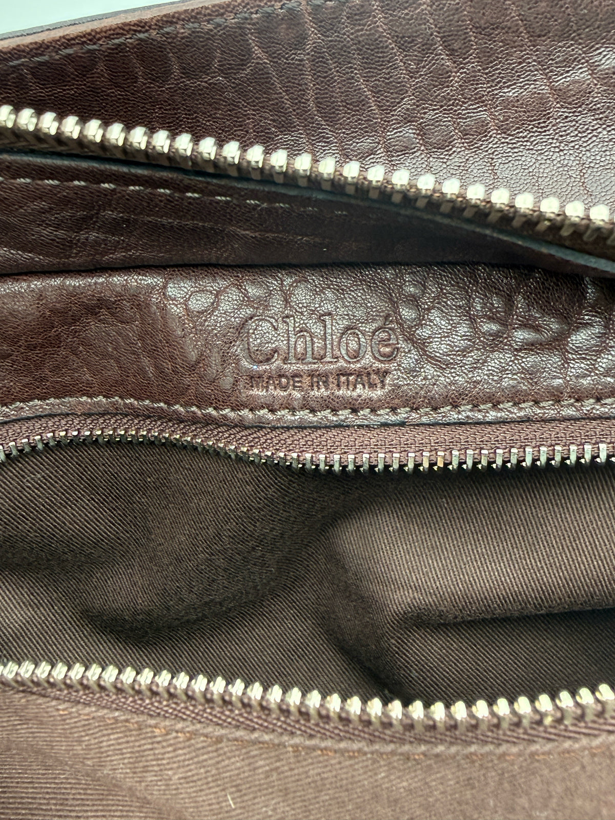 Chloe "Elvire" Brown Leather Purse- New With Tags/Dustbag