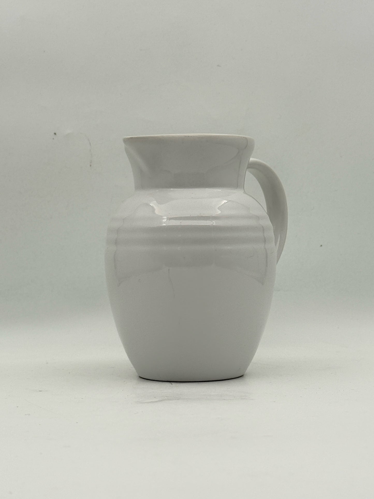 Le Creuset White Stoneware Pitcher