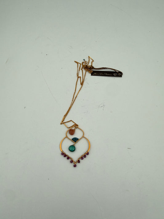 Gold Fill Lotus Necklace by Alicia Van Fleteren