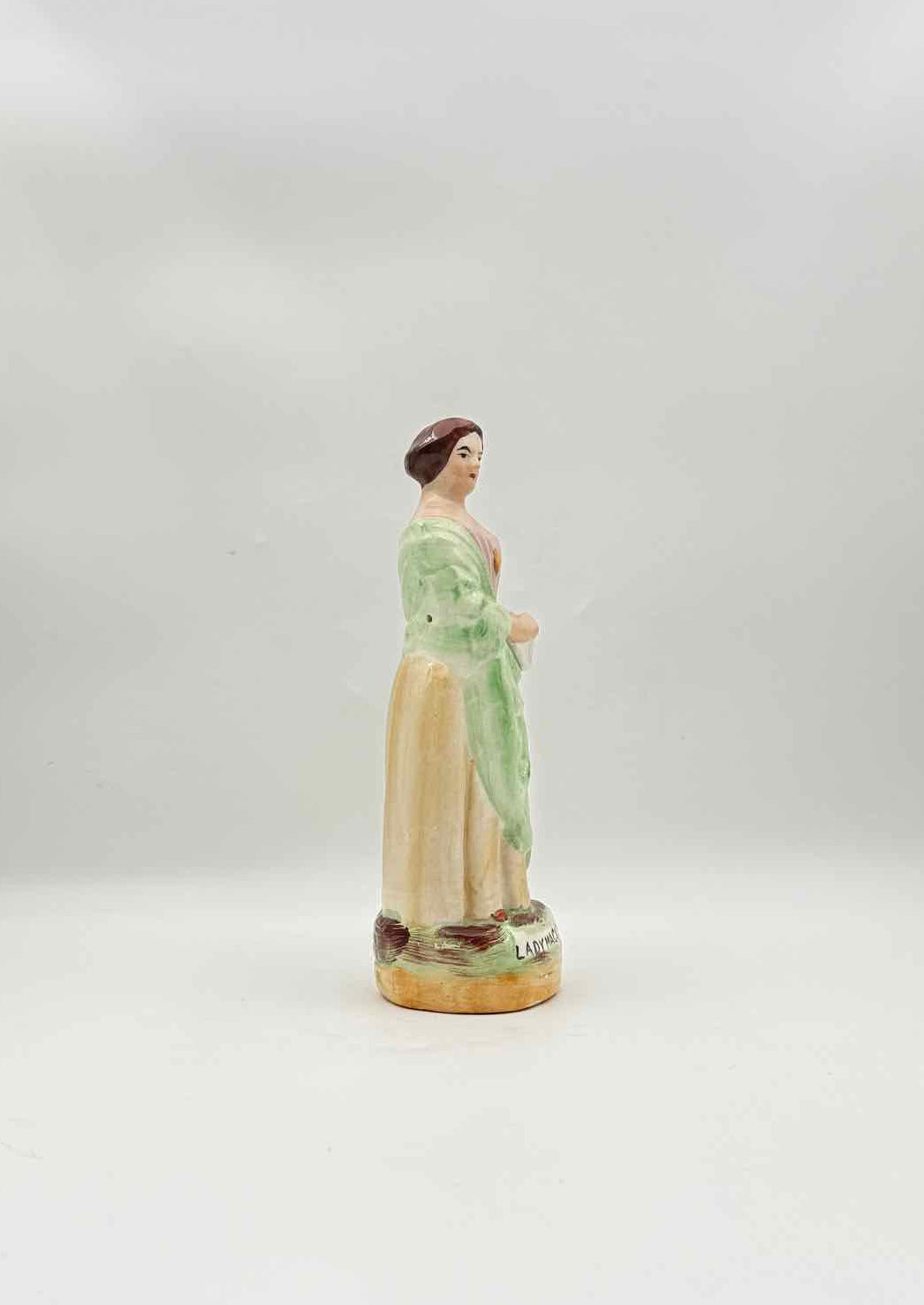 Early 20th Century Staffordshire Lady Macbeth Figurine English Pottery