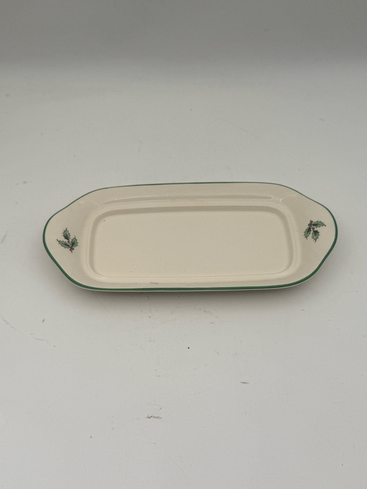 Spode Christmas Tree Butter Dish