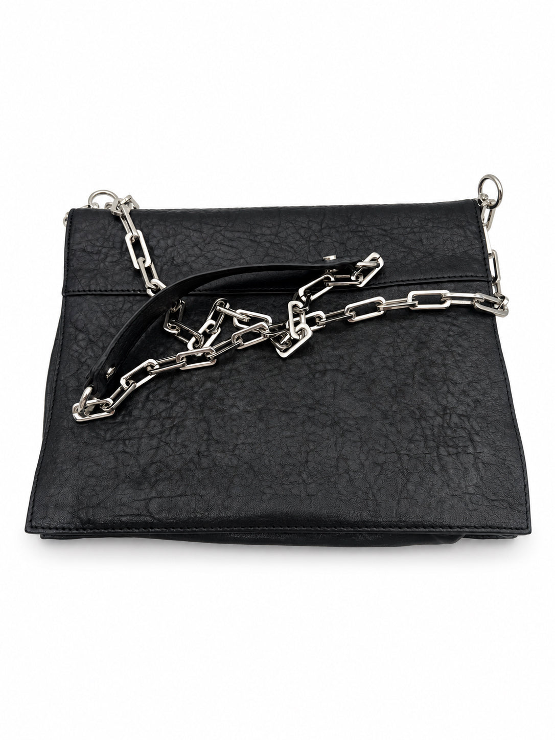 Tory Burch Black Leather Purse With Dustbag