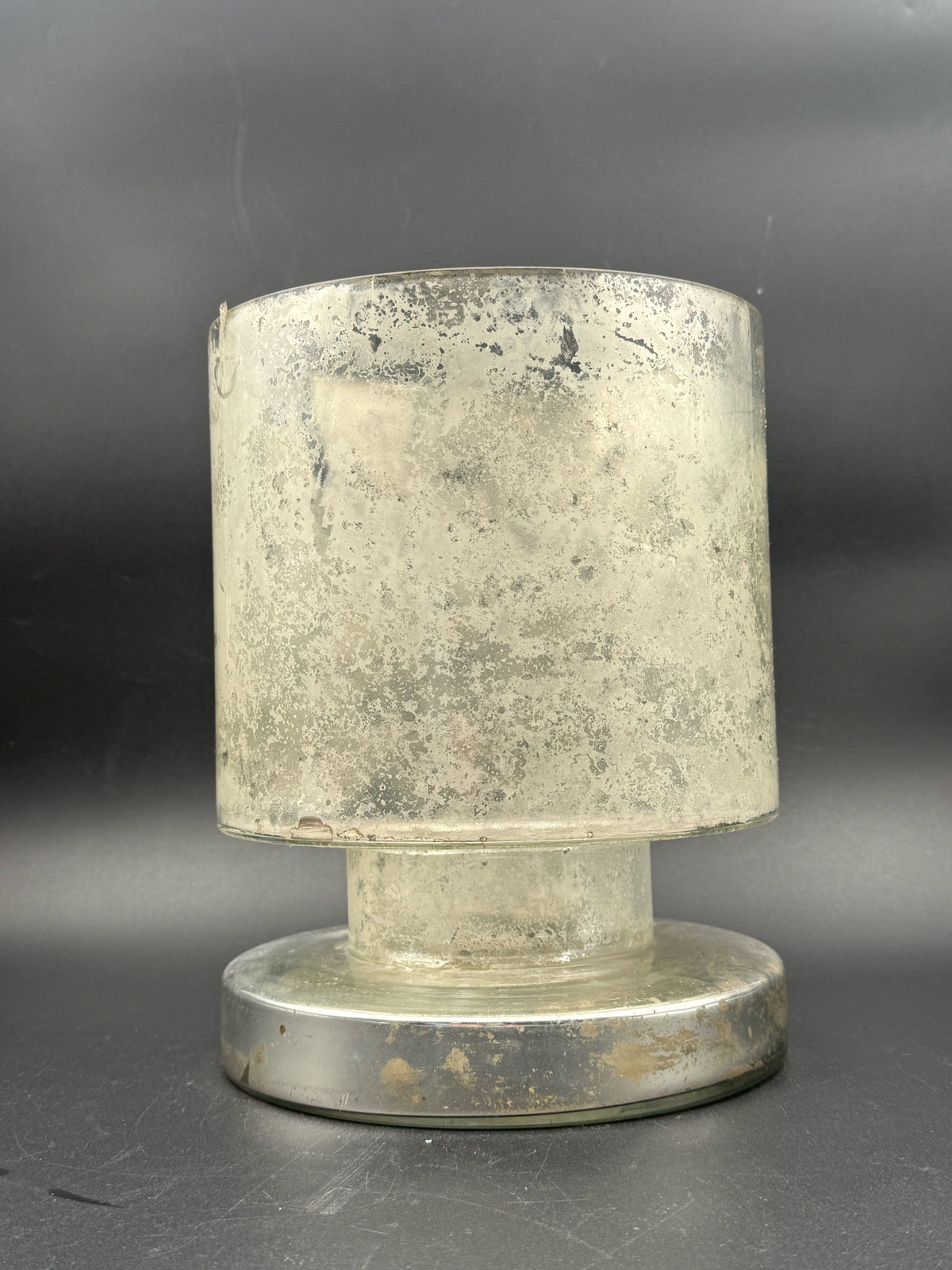 West Elm Mercury Glass Hurricane