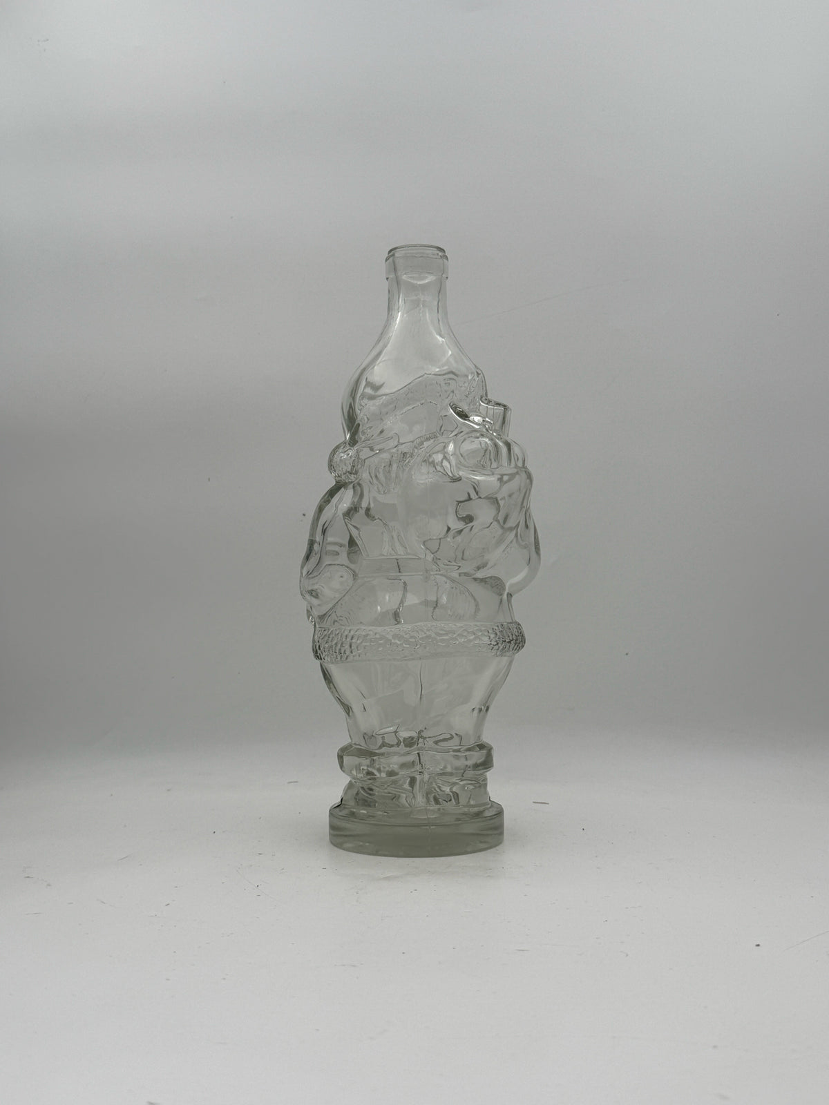 Pere Noel Glass Bottle Made In France