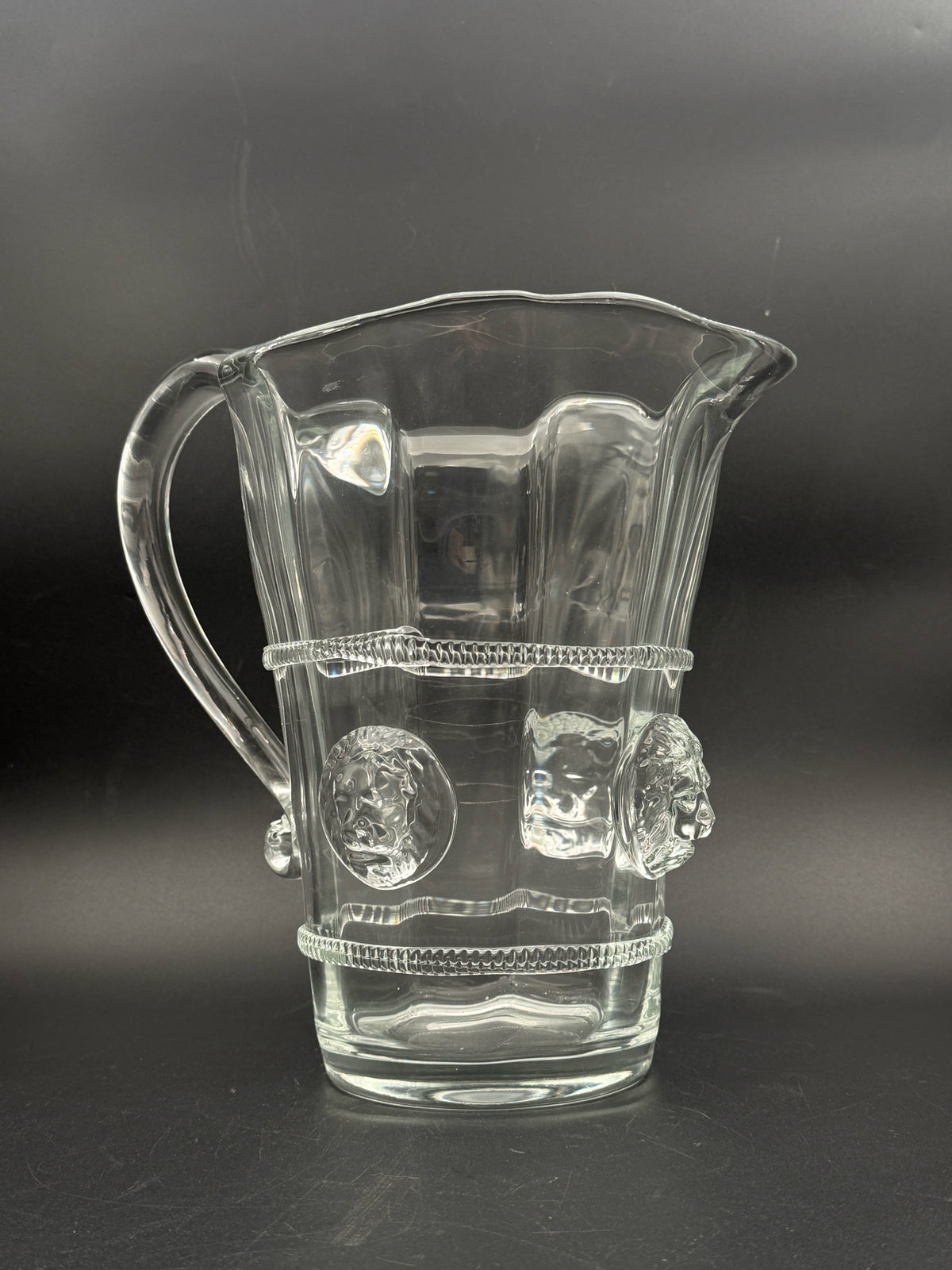 Juliska "Victor" Lion Head Pitcher