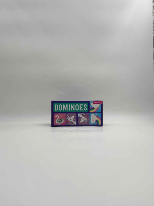 Mudpuppy Children's Unicorn Domino Game Set