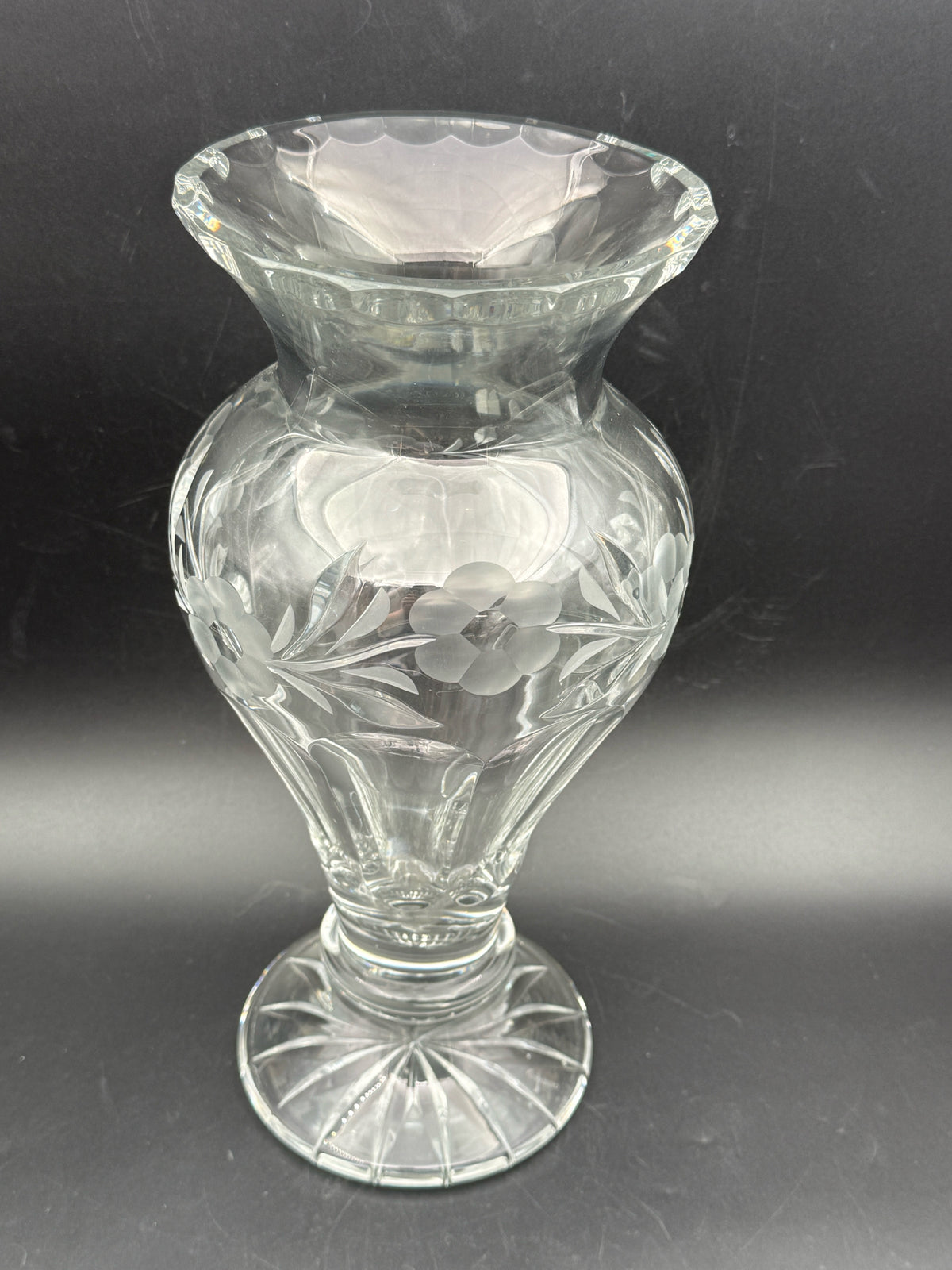 Gorham "Spring Meadows" Footed Vase