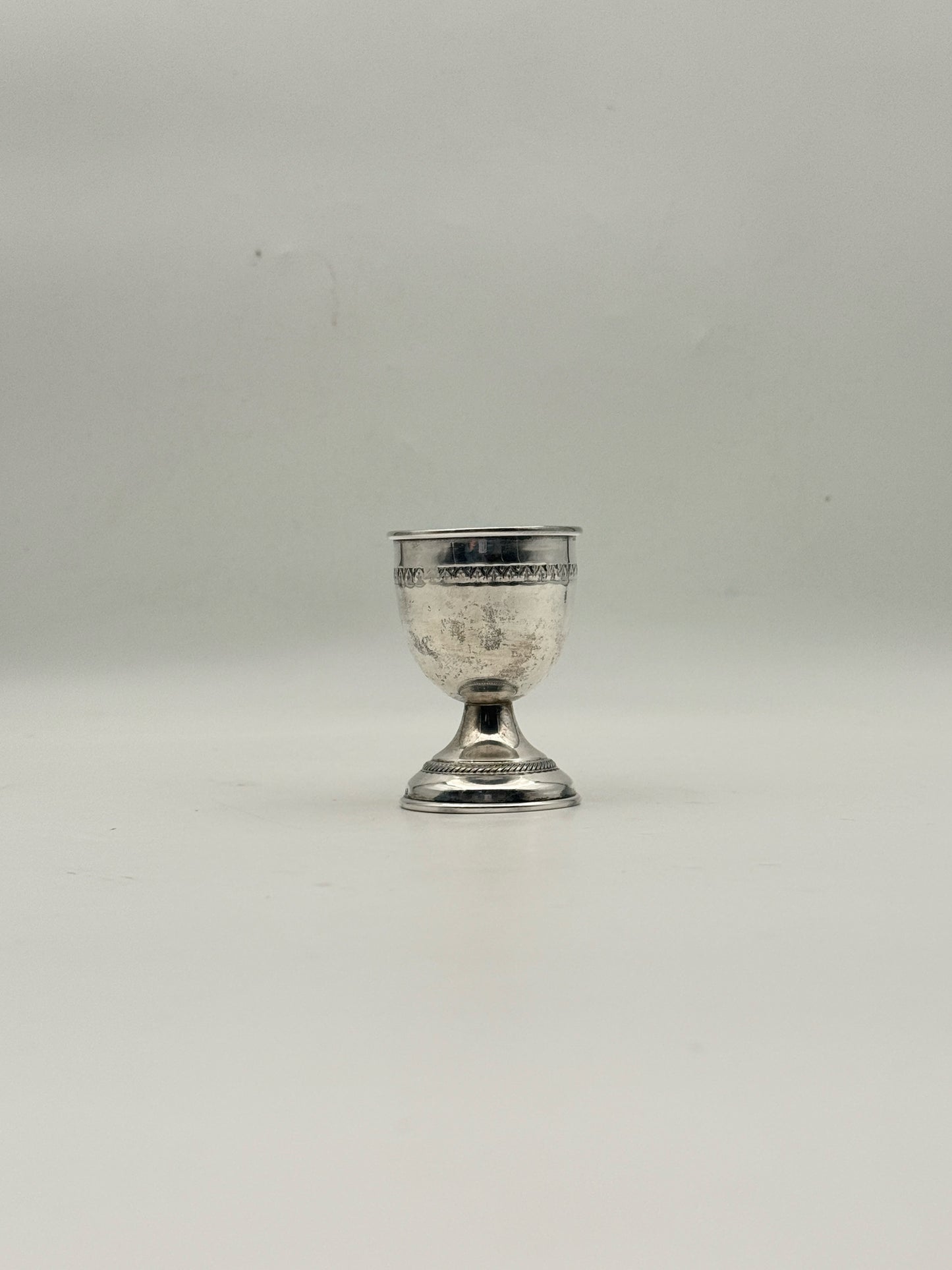 Sterling Silver Vintage Egg Cups- Set Of 2