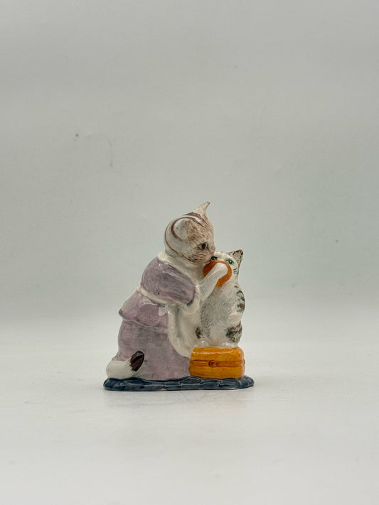 Beswick Beatrix Potter "Tabitha Twitchit And Miss Moppet" Figurine