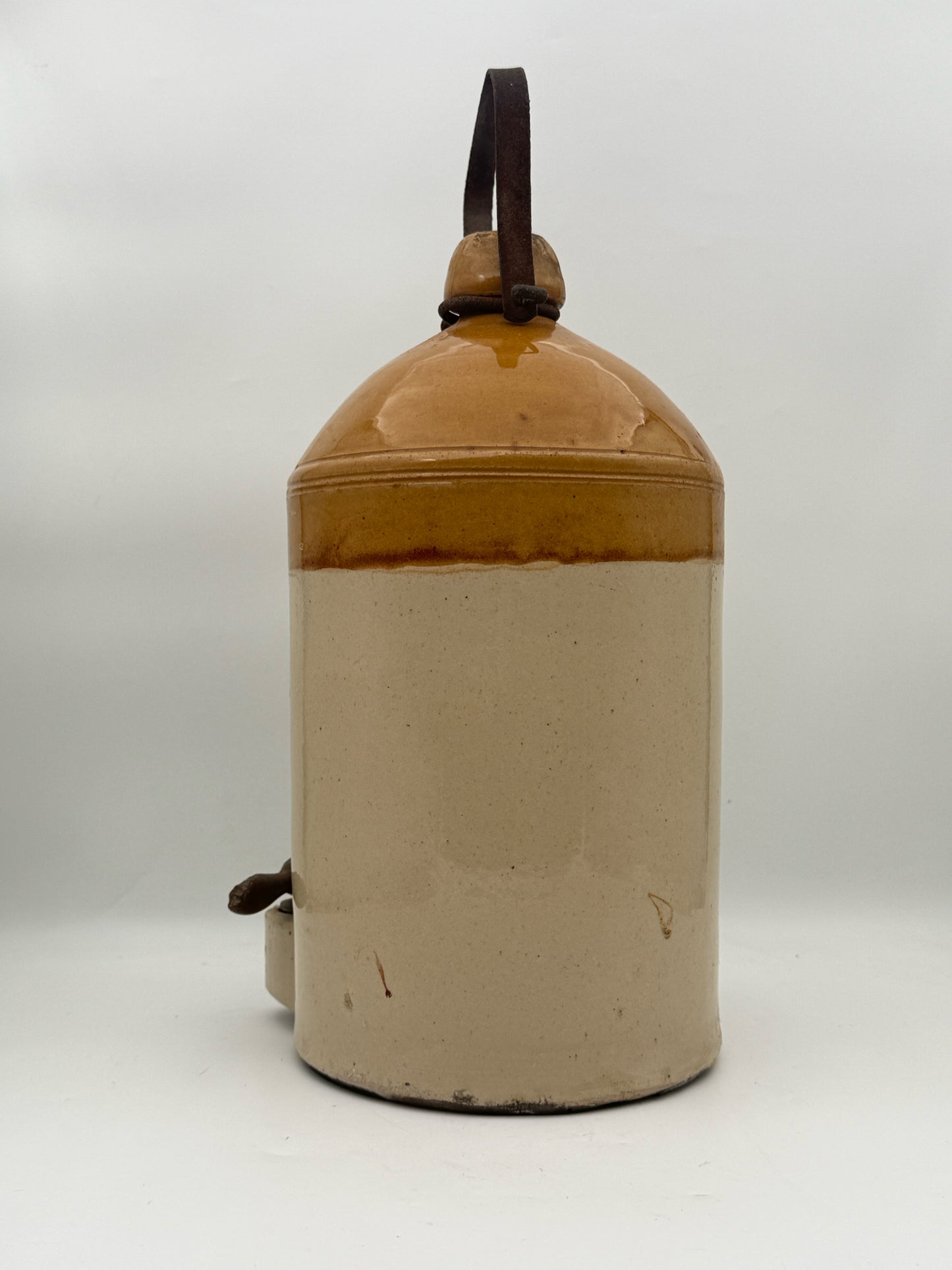 Antique West Kent Brewery Stoneware Flagon Jar