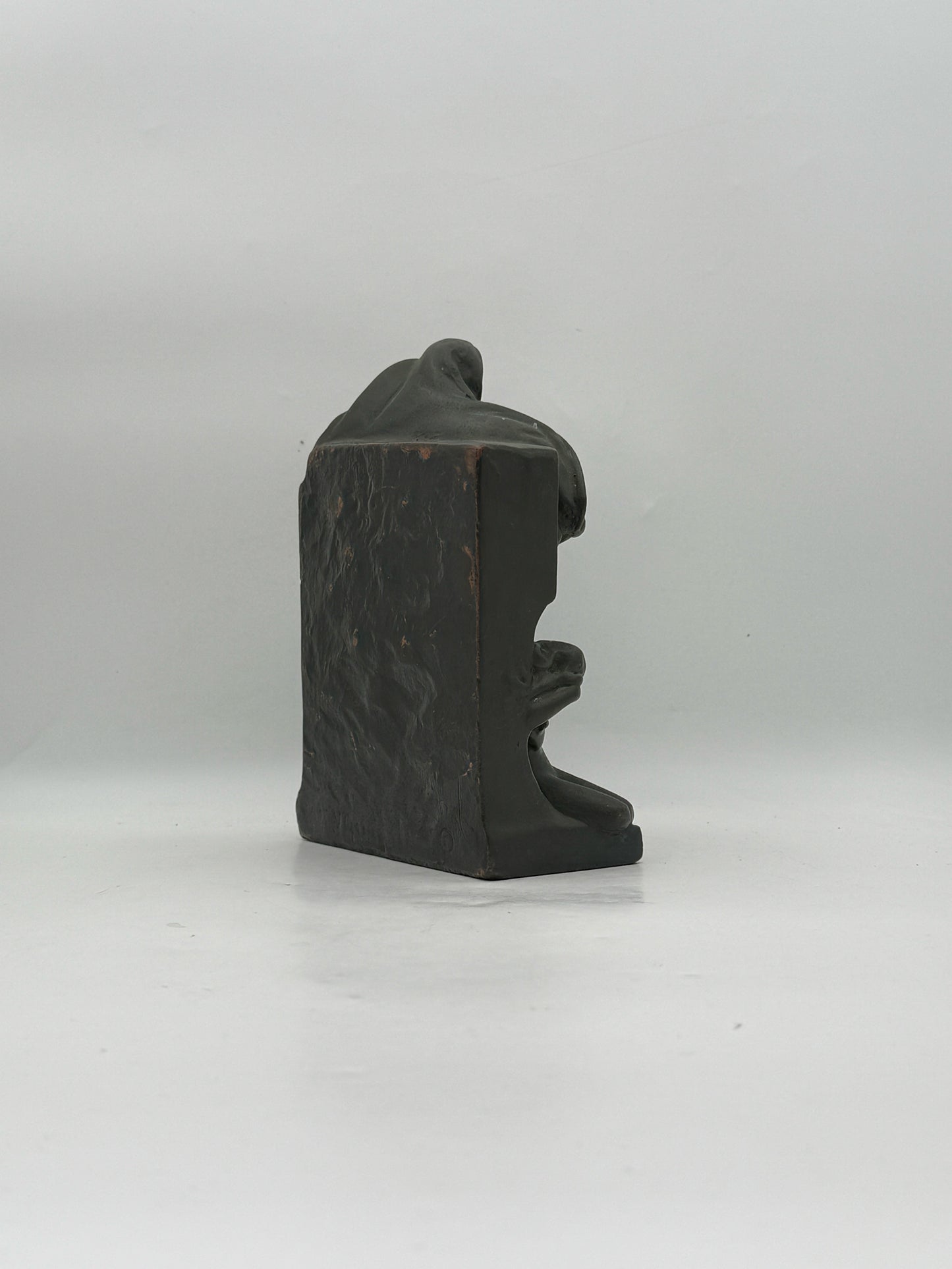 Art Deco Copper Clad "Knowledge" Book Ends