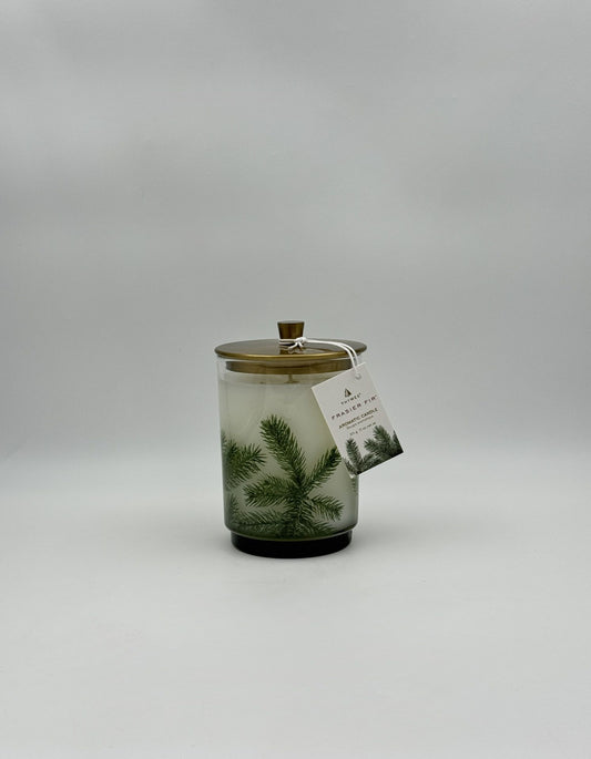 Thymes Frasier Fir Heritage Medium Pine Needle Luminary Candle – 11 oz